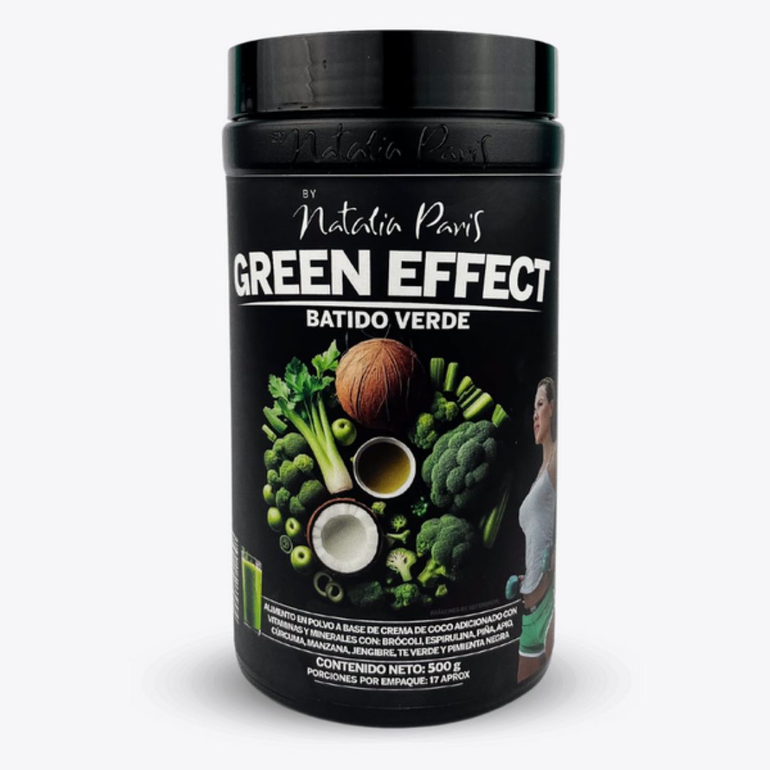 🌿 Green Effect Batido Verde – Superalimentos en cada sorbo! 🍃🥥