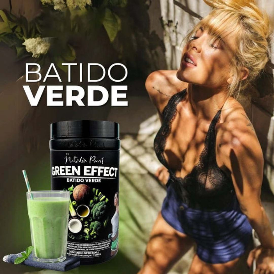 🌿 Green Effect Batido Verde – Superalimentos en cada sorbo! 🍃🥥