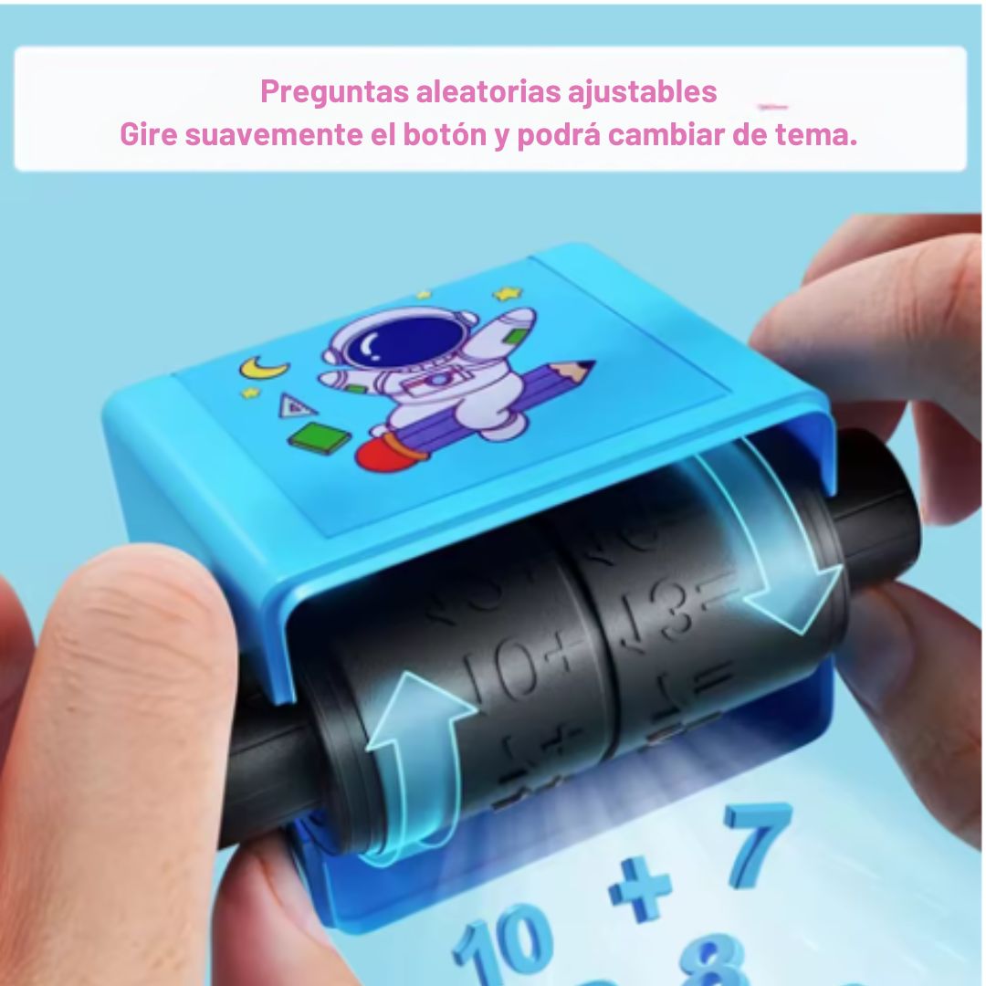 Sello Matemático 2 en 1 - EducaRoll™ 🧮🎨