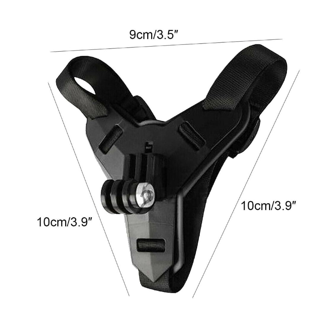 📸 Soporte Holder GoPro & Celular para Casco de Moto 🏍️📱