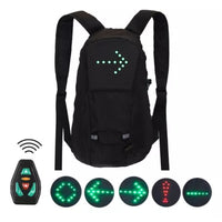 Morral Reflectivo con Direccionales LED - SafeRide Pro™ 🚲✨