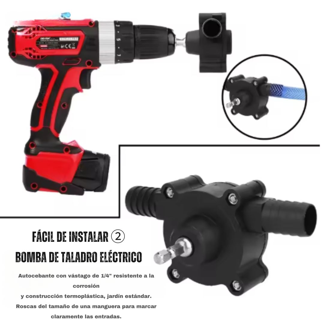 🚀 Bomba de Agua para Taladro - AquaDrill Pro™ 💧🔧