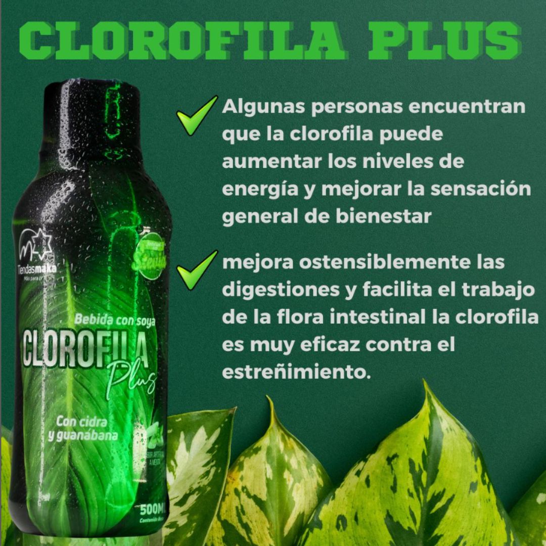 Clorofila Plus – Energía Verde en Cada Gota 🌿💧
