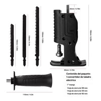 Convertidor de Taladro a Sierra Caladora Pro™ 🔧🪚