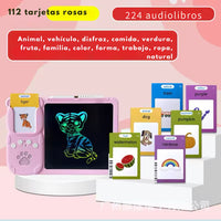 Lector Flash y Pizarra Interactiva 2 en 1 - EduKid Pro™ 🎓🧠