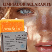 Jabón Despigmentante Kojic Piel Radiante x 100g 🍊🧼
