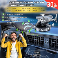 Ambientador Solar TurboAroma™ 🚁✈️