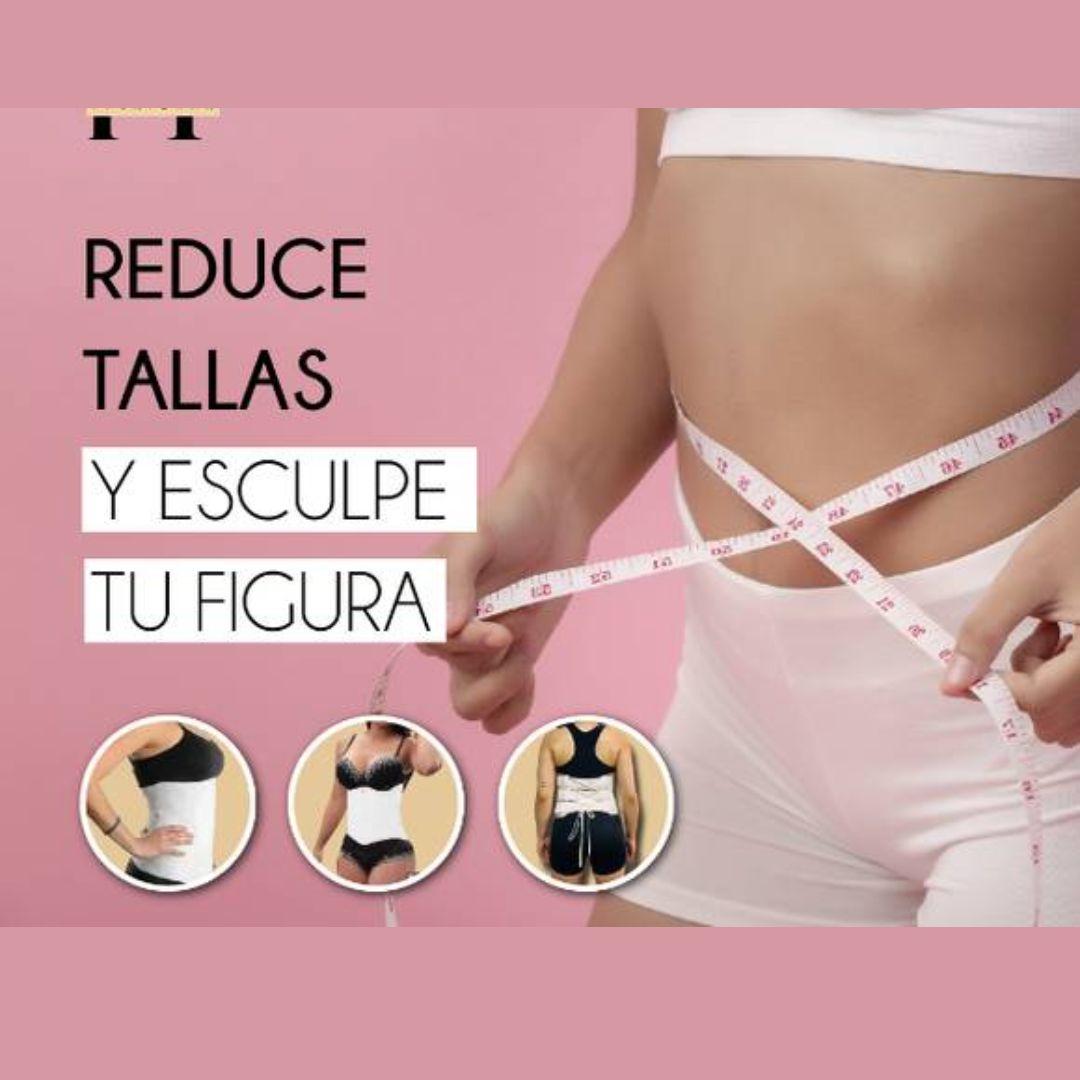 📏🔥 Faja Reductora con Yeso Termoactivo - SculptFit Pro™ 💪✨