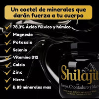 Shilajit Jalea - Energía y Vitalidad Natural™ ⚡🍯