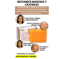 Jabón Despigmentante Kojic Piel Radiante x 100g 🍊🧼