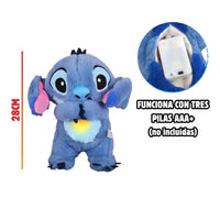 Peluche Interactivo Relajante -STICH™ 💤🐻 🔵