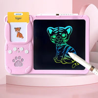 Lector Flash y Pizarra Interactiva 2 en 1 - EduKid Pro™ 🎓🧠