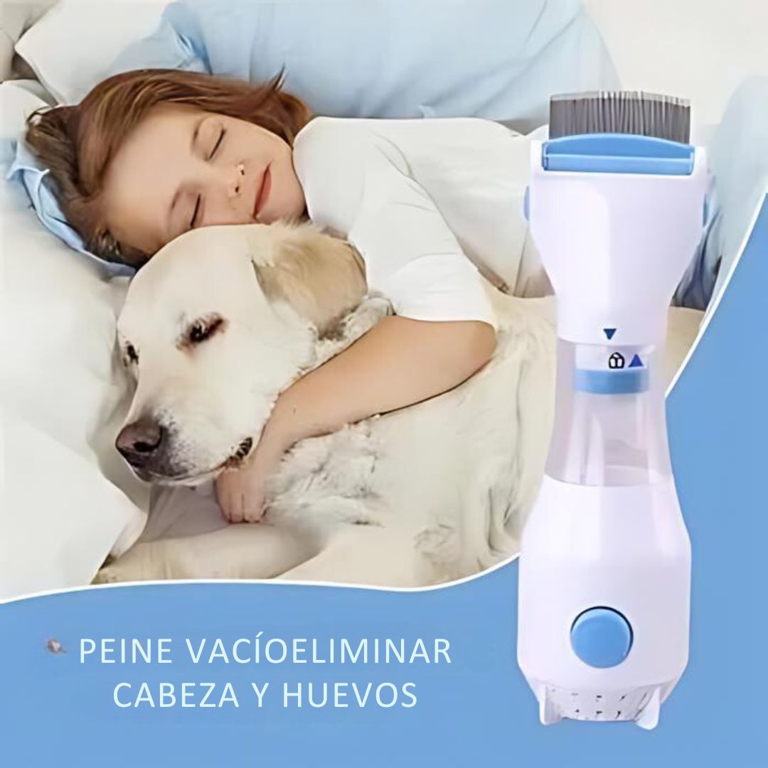 Peine Eliminador de Piojos y Pulgas ProSafe™ 🐾✨