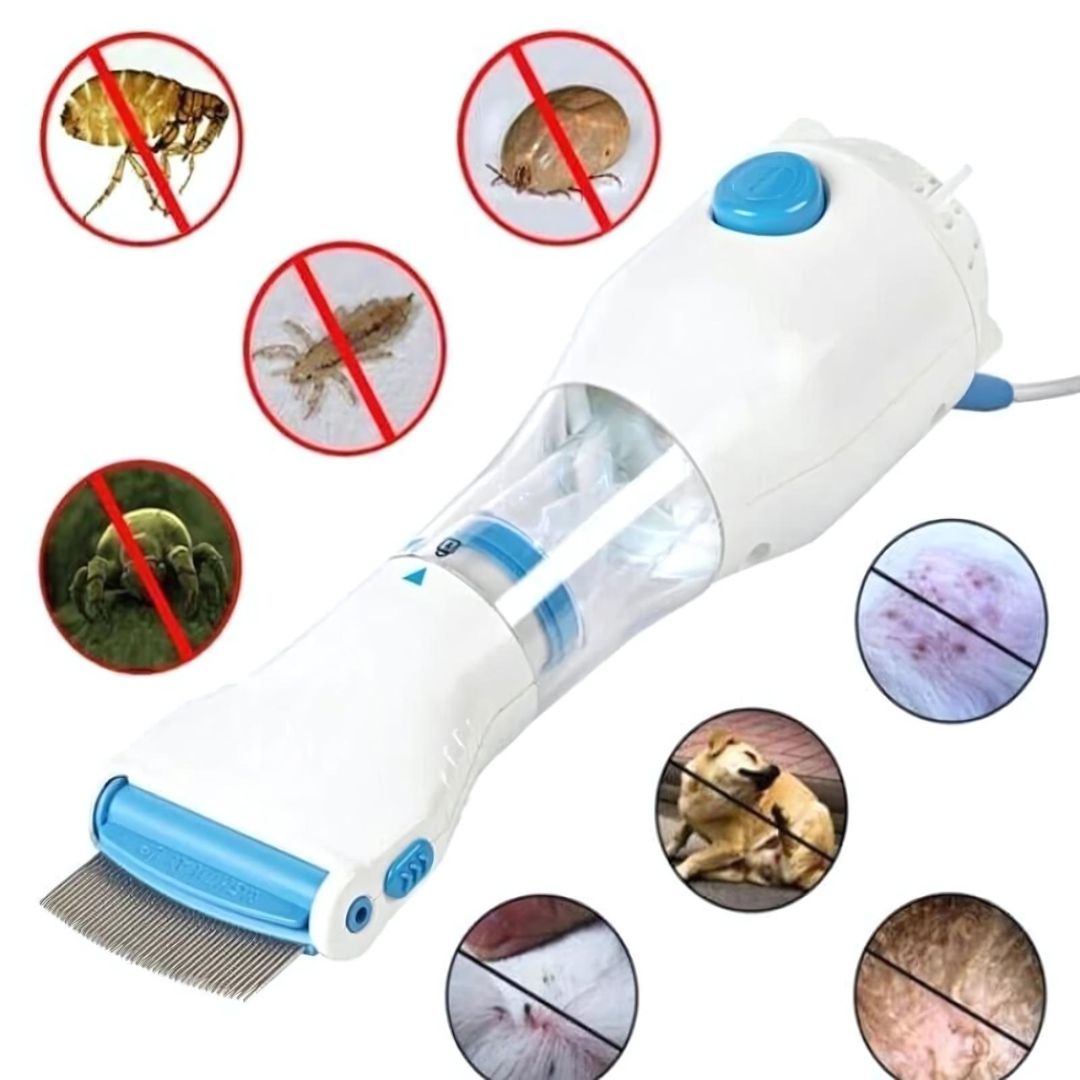 Peine Eliminador de Piojos y Pulgas ProSafe™ 🐾✨