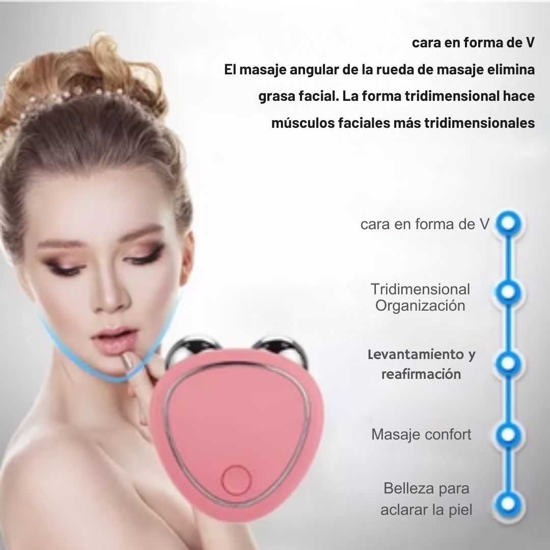 🌟 Masajeador Facial Reafirmante™ – Tecnología de Microcorriente 💆♀️✨