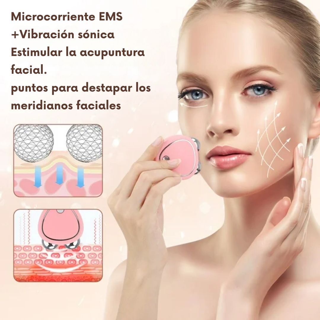 🌟 Masajeador Facial Reafirmante™ – Tecnología de Microcorriente 💆♀️✨