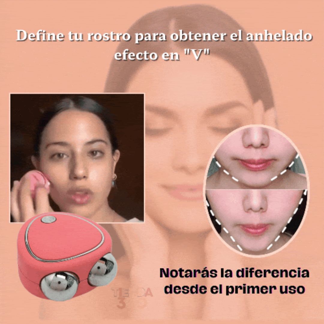 🌟 Masajeador Facial Reafirmante™ – Tecnología de Microcorriente 💆♀️✨