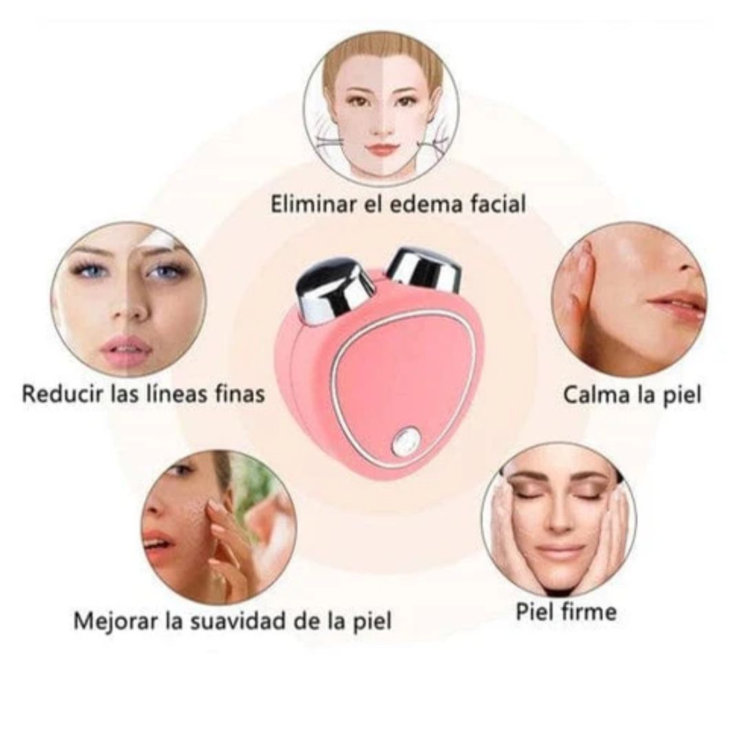 🌟 Masajeador Facial Reafirmante™ – Tecnología de Microcorriente 💆♀️✨