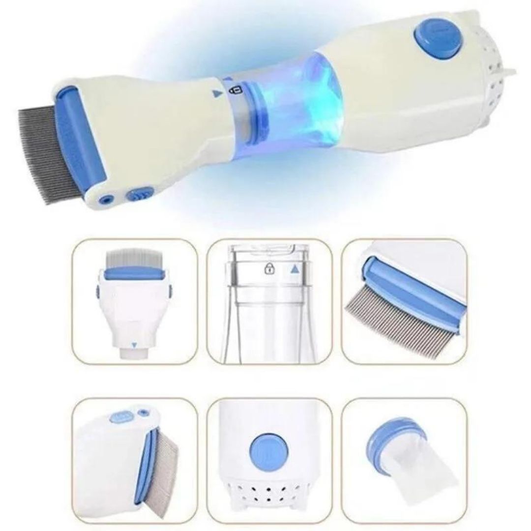 Peine Eliminador de Piojos y Pulgas ProSafe™ 🐾✨