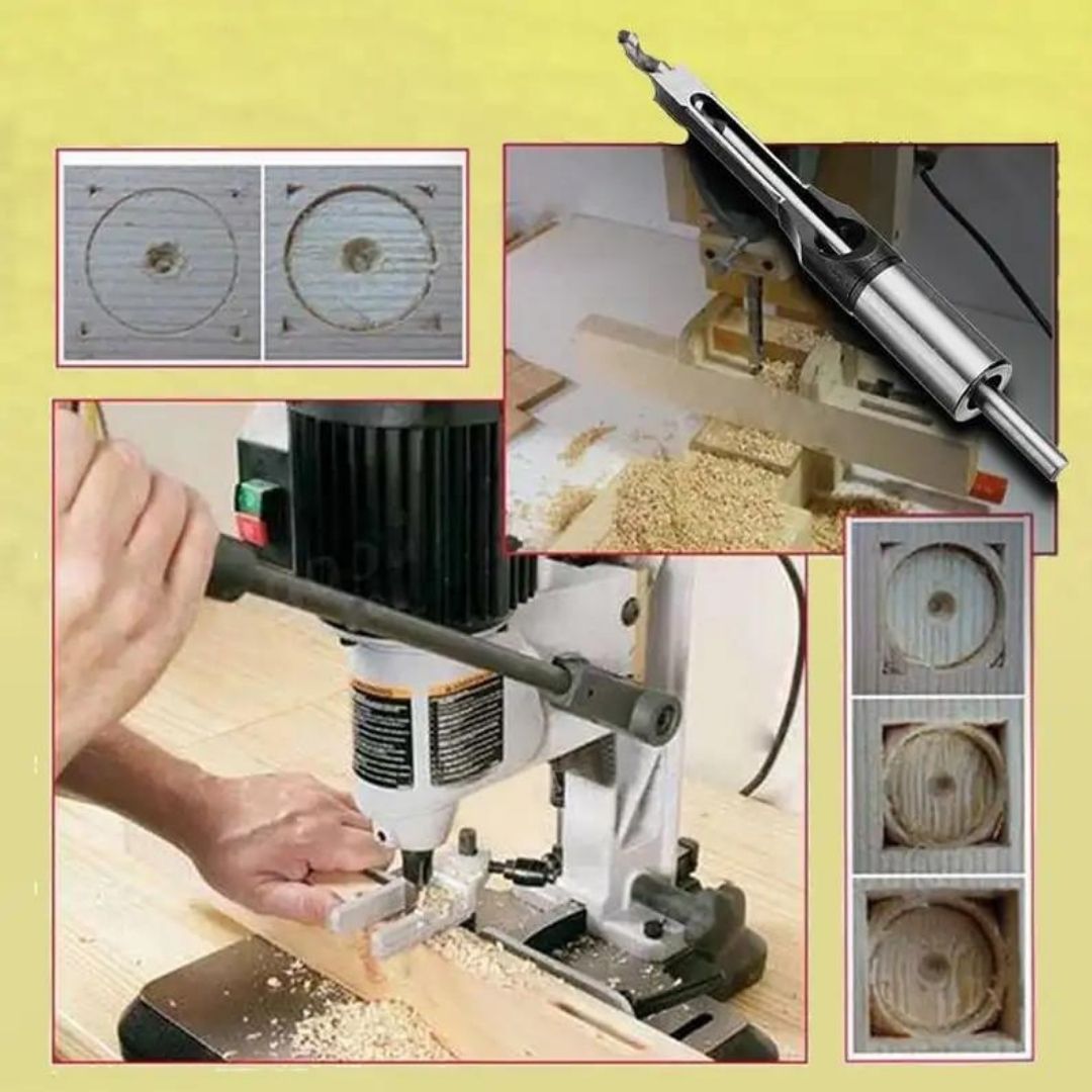 PowerCut Precision™ 🔧✂️ - Brocas Cuadradas de Alta Velocidad