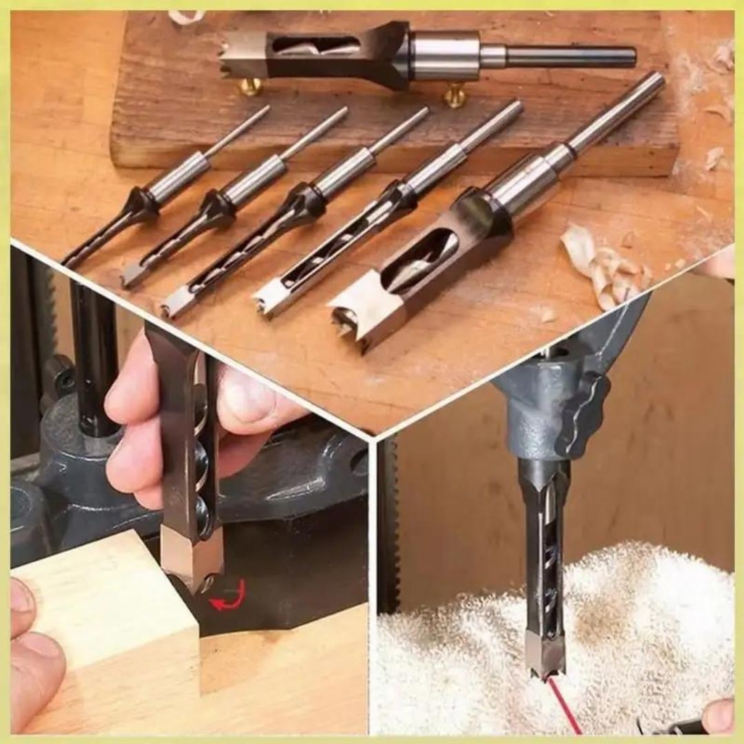 PowerCut Precision™ 🔧✂️ - Brocas Cuadradas de Alta Velocidad