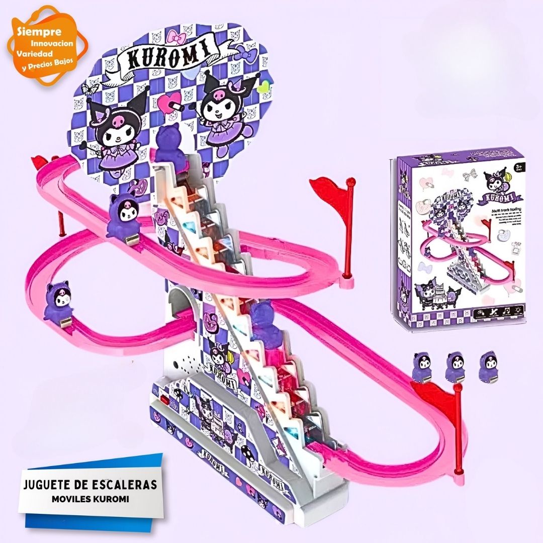 🌟 🌟 Pista Tobogán y Escalera - FunPlay Kuromi™ 🌟 🌟