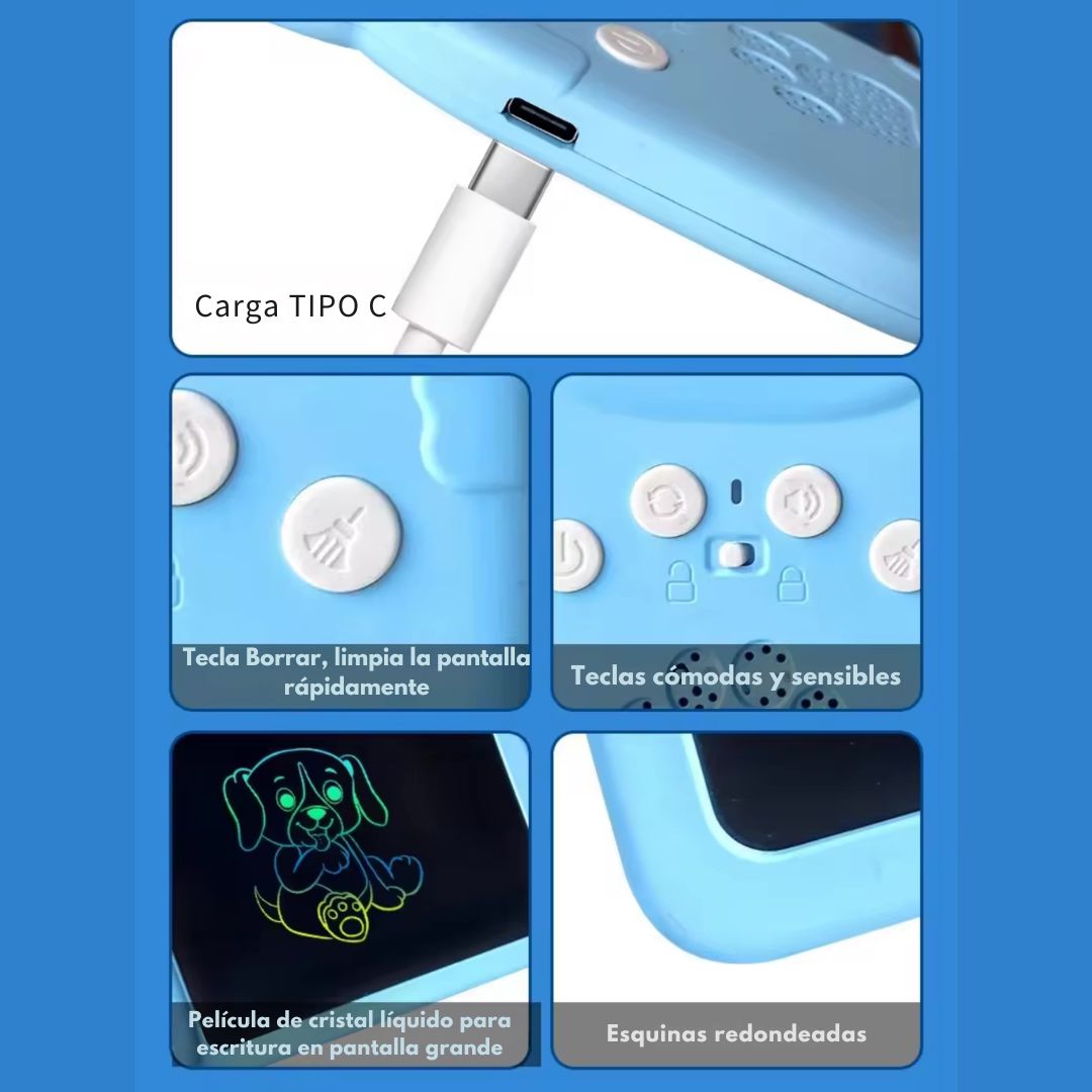 Lector Flash y Pizarra Interactiva 2 en 1 - EduKid Pro™ 🎓🧠