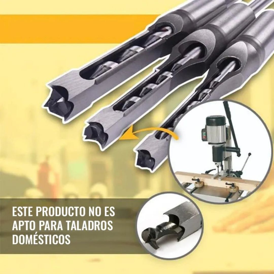 PowerCut Precision™ 🔧✂️ - Brocas Cuadradas de Alta Velocidad