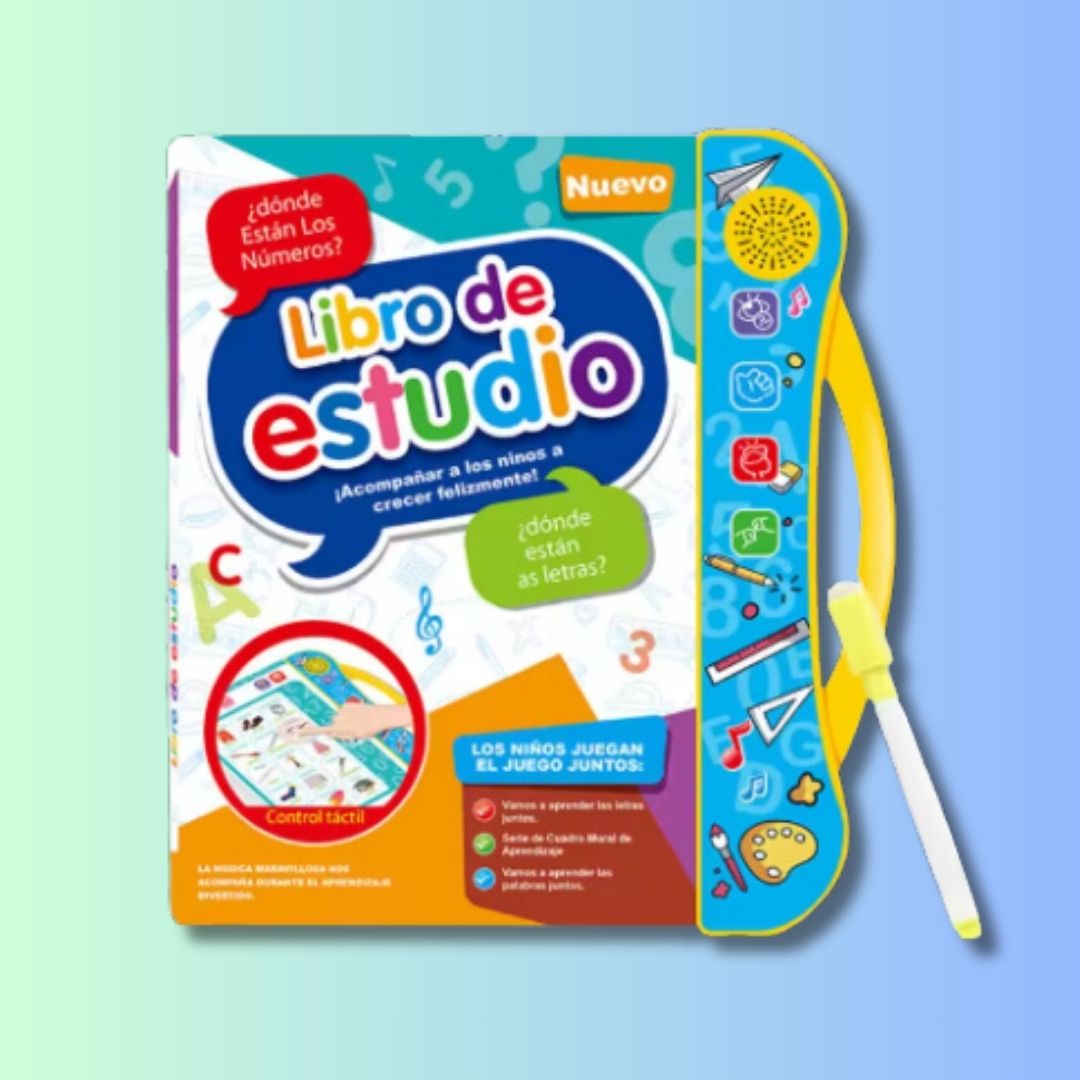 📖 Libro Interactivo Sonoro - Aprende Jugando™ 🎶👦👧