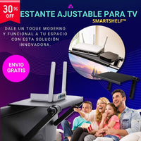 Estante Ajustable para TV - SmartShelf™ 📺✨