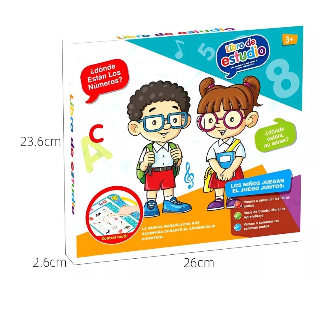 📖 Libro Interactivo Sonoro - Aprende Jugando™ 🎶👦👧