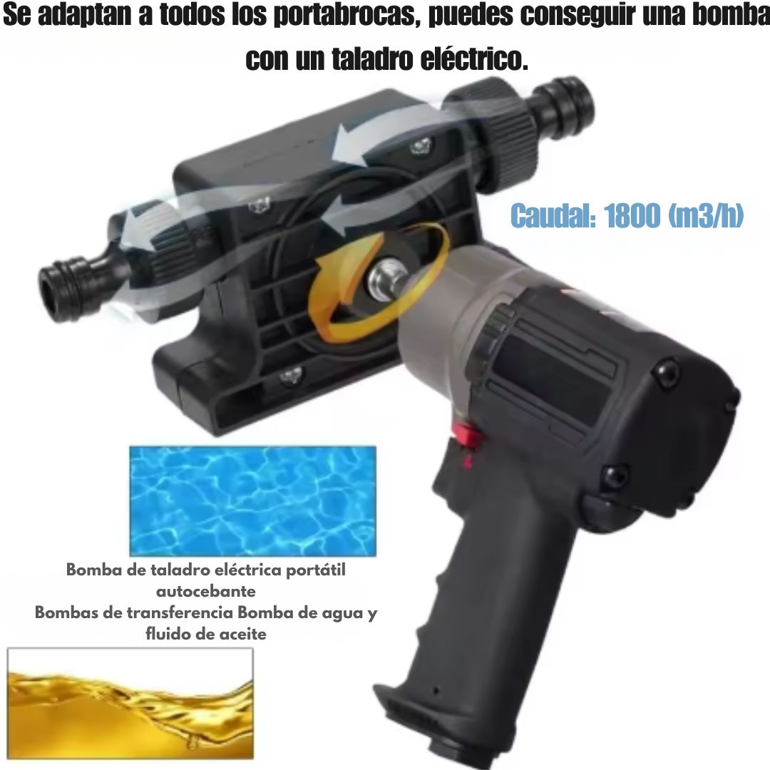 🚀 Bomba de Agua para Taladro - AquaDrill Pro™ 💧🔧