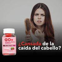 GO+ Gomitas Nutritivas con Colágeno y Biotina – Belleza desde Adentro! 🍓✨