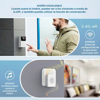 Cámara Timbre Inalámbrico A06130 – Seguridad Inteligente para tu Hogar 📲🔔