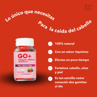 GO+ Gomitas Nutritivas con Colágeno y Biotina – Belleza desde Adentro! 🍓✨