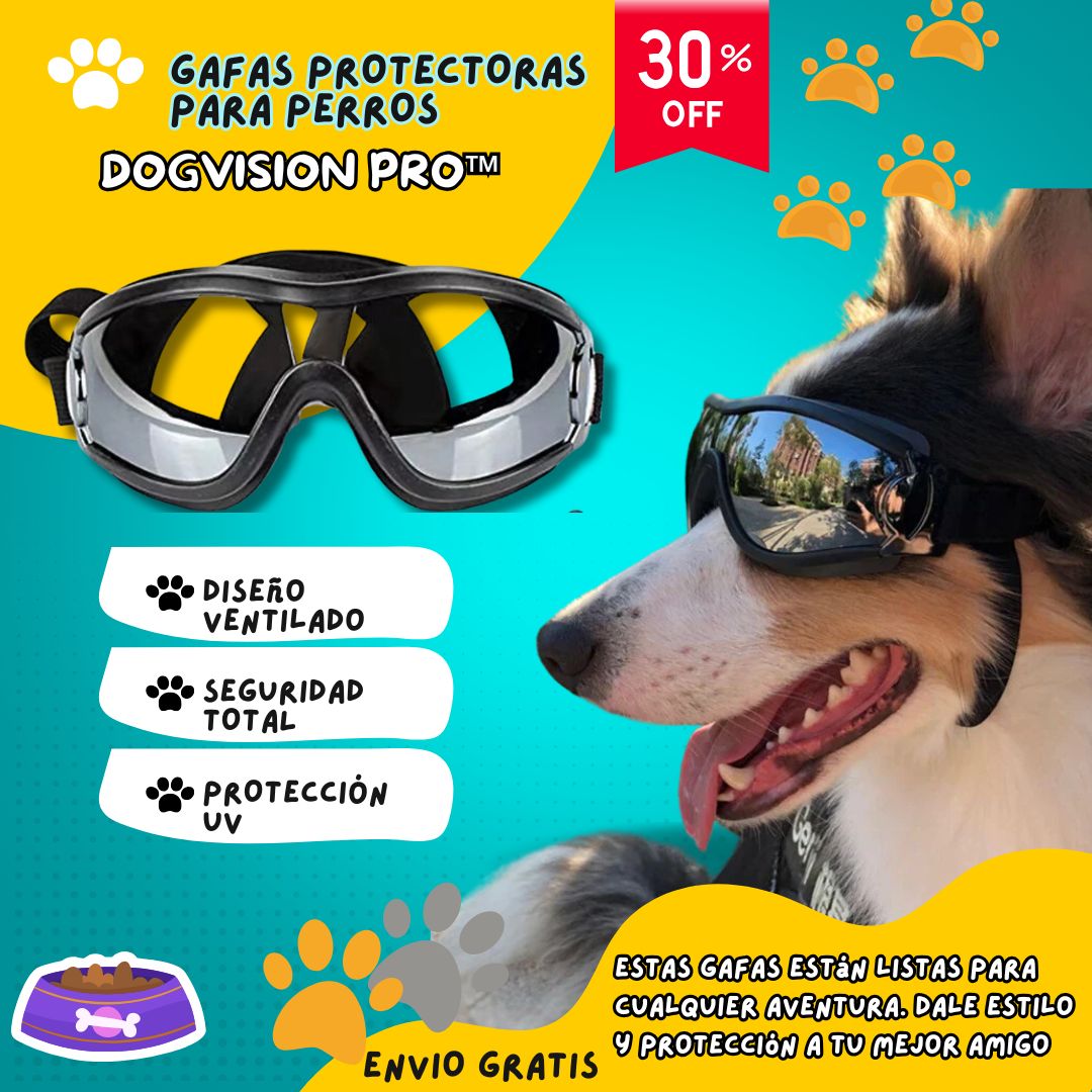 Gafas Protectoras para Perros - DogVision Pro™ 🐶🕶️