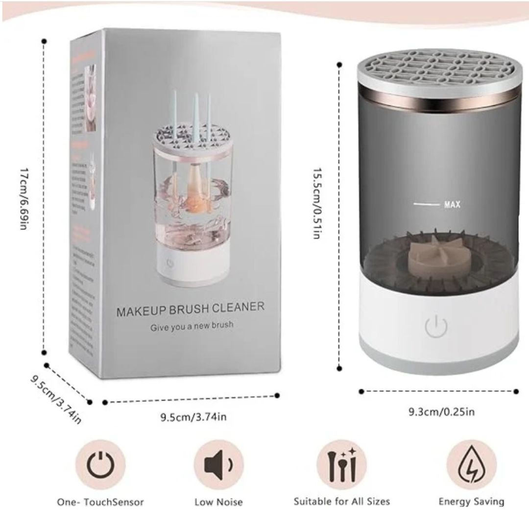 🌀 Limpiador de Brochas Eléctrico - MakeUp Clean Pro™ 💄✨
