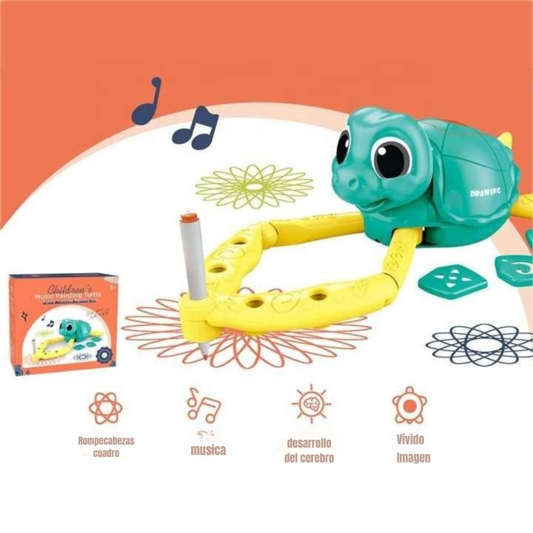 Robot Educativo Pequeña Tortuga™ - Aprende y Crea 🐢✨
