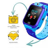 SmartKids Q12™ - Reloj Inteligente con GPS y Llamada SOS ⌚📍