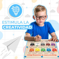 Tablero Magnético de Aprendizaje - EduMagnet™ 🎨🔢