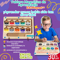 Tablero Magnético de Aprendizaje - EduMagnet™ 🎨🔢