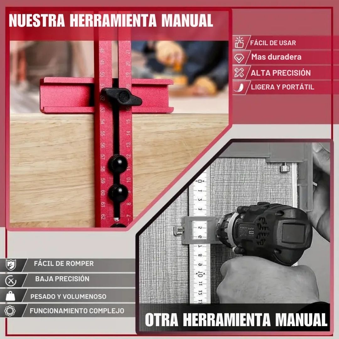 🔧 Plantilla de Corte Circular para Fresadora – WoodPro™ 🏗️✨