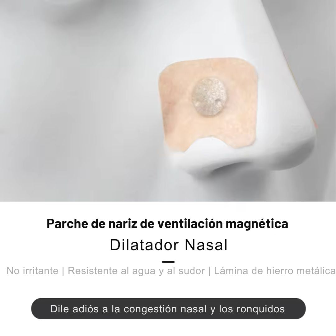 Kit Dilatadores Nasales Magnéticos – Respira Mejor Sin Ronquidos x 15 Pares 😴👃