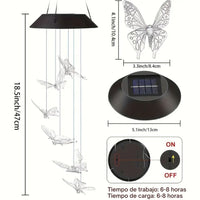 Campanillas Solares Mariposas – GlowCharm™ 🌞🦋