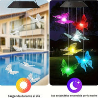 Campanillas Solares Mariposas – GlowCharm™ 🌞🦋