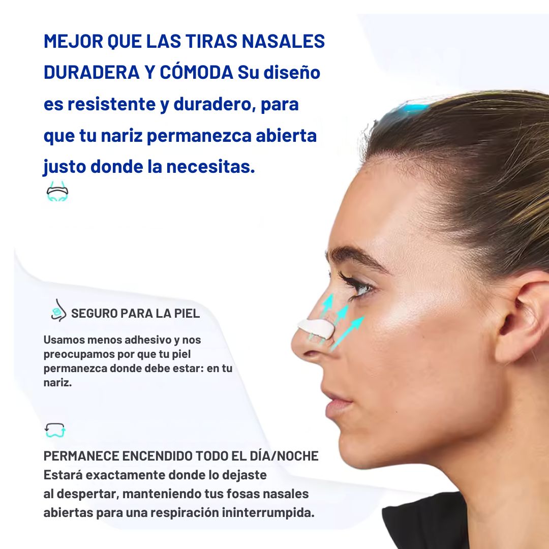Kit Dilatadores Nasales Magnéticos – Respira Mejor Sin Ronquidos x 15 Pares 😴👃