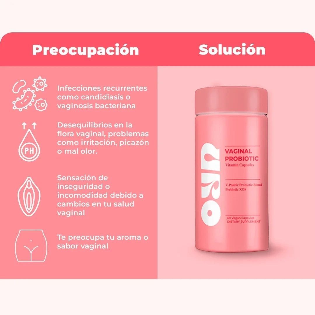 URO™ Probiótico Vaginal + Vitamina E Vital Herb x 60 + 30 cápsulas 🌸✨