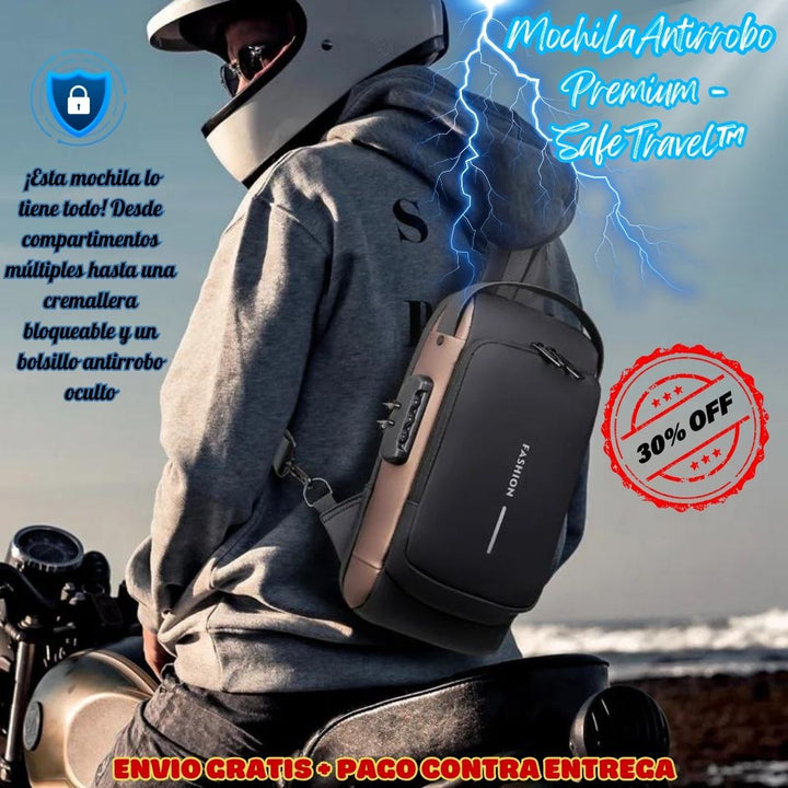 Mochila Antirrobo Premium - SafeTravel™ 🎒🔒