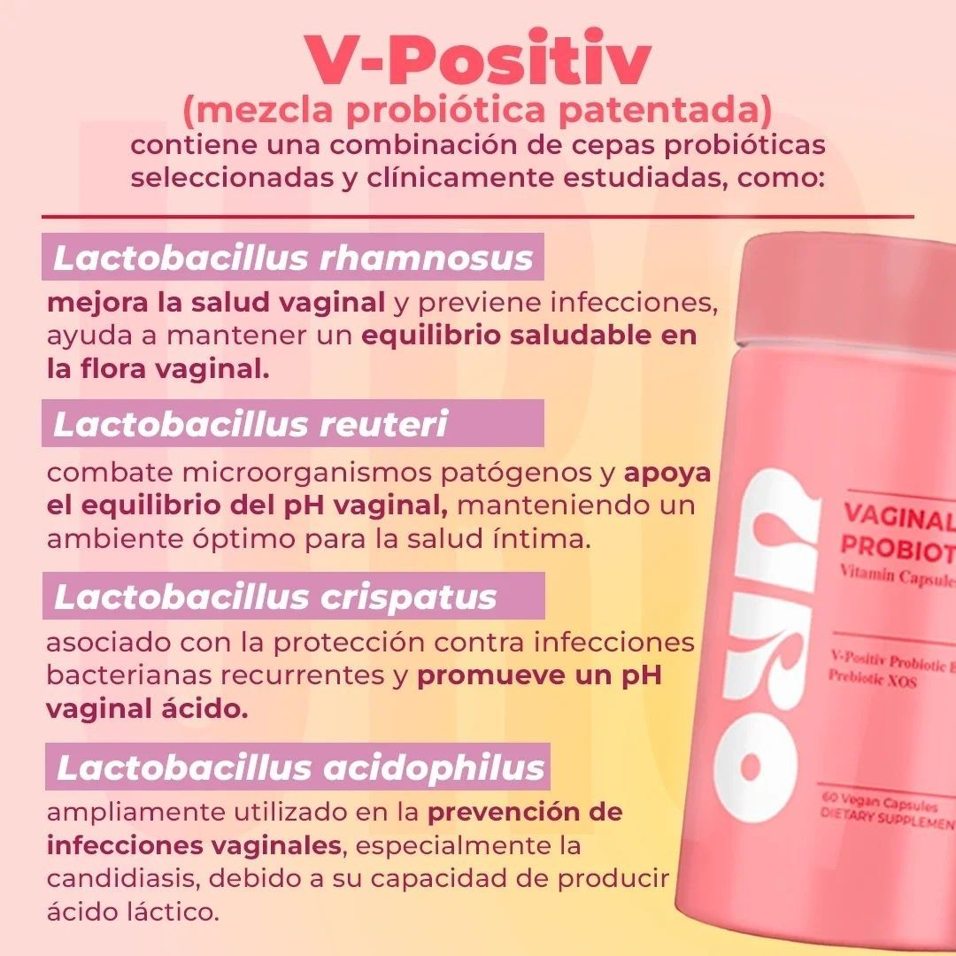 URO™ Probiótico Vaginal + Vitamina E Vital Herb x 60 + 30 cápsulas 🌸✨