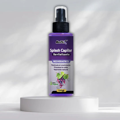 Combo Restaurador Capilar: Shampoo Cubre Canas 200 ml + Pigmento +Splash Resveratrol 🎨🧴